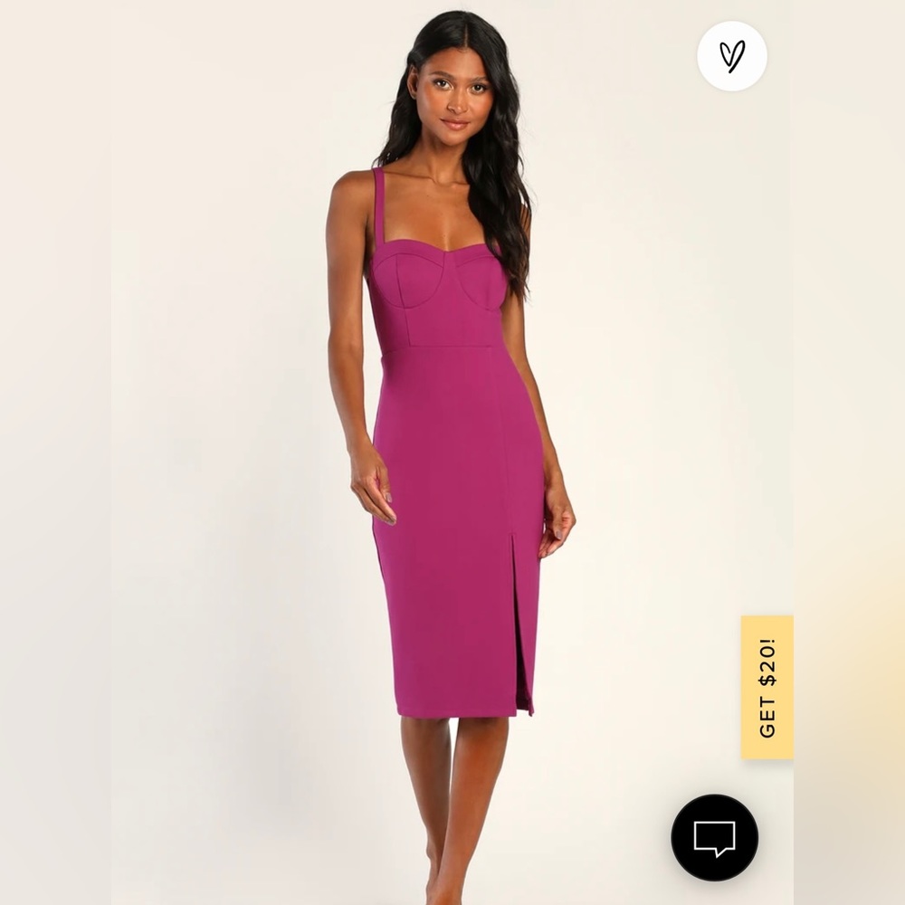 Magenta Dress